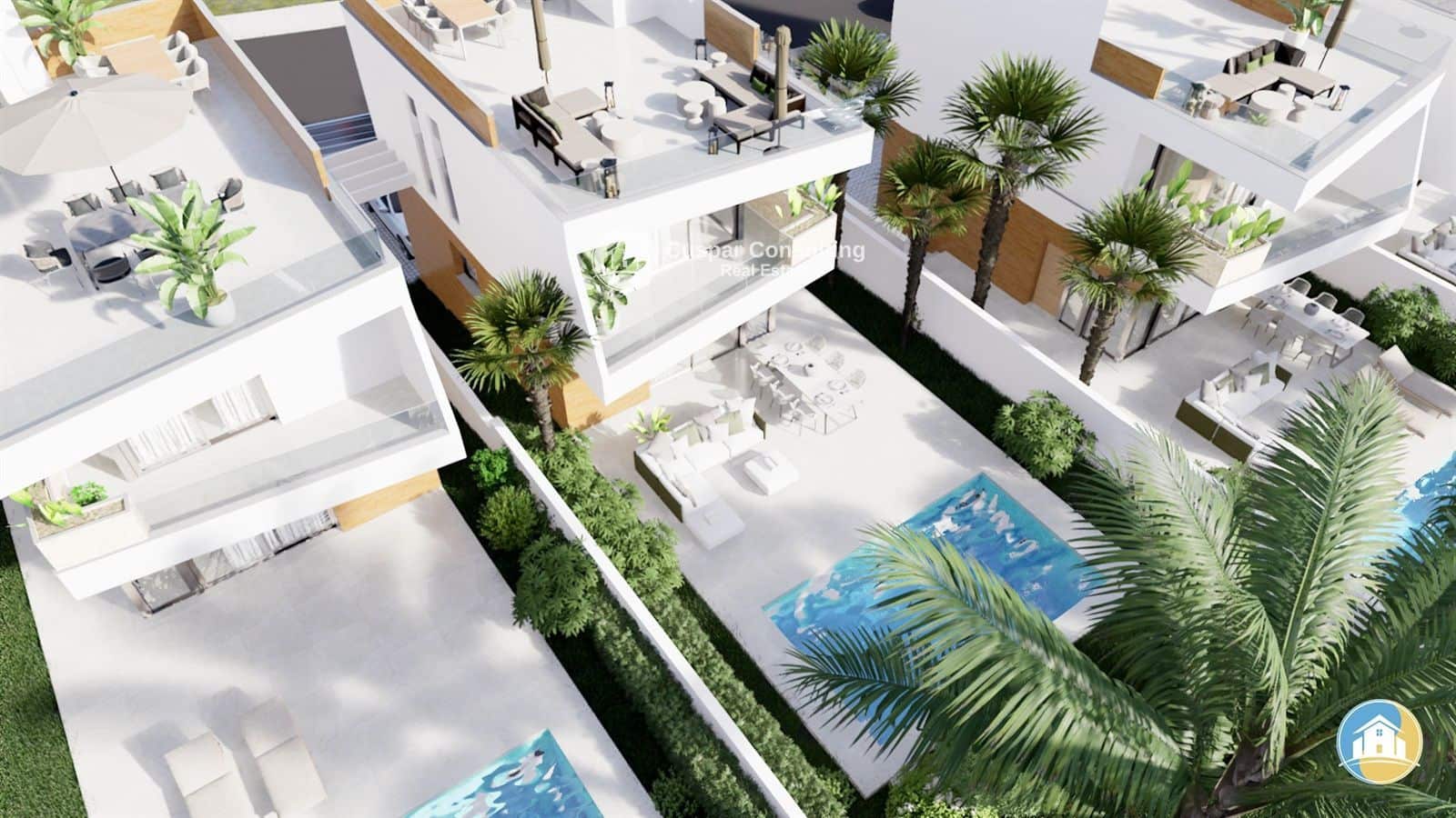 3 bedroom Villa for sale in Pilar de la Horadada with pool garage - € 474,900 (Ref: 8555825)