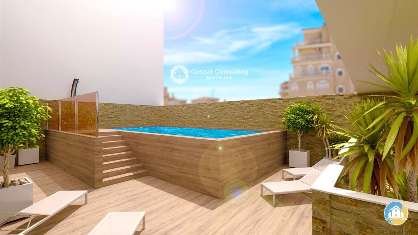 3 soverom Leilighet til salgs i Torrevieja med svømmebasseng garasje - € 335 000 (Ref: 8555826)