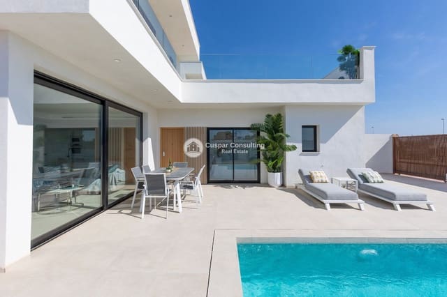 3 soverom Villa til salgs i Santiago de la Ribera, San Javier med svømmebasseng garasje - € 475 000 (Ref: 8555833)
