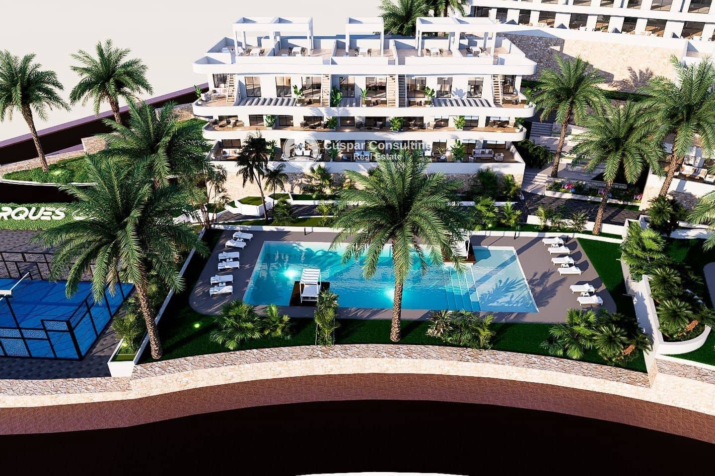 2 bedroom Flat for sale in Finestrat with pool garage - € 299,900 (Ref: 8555836)