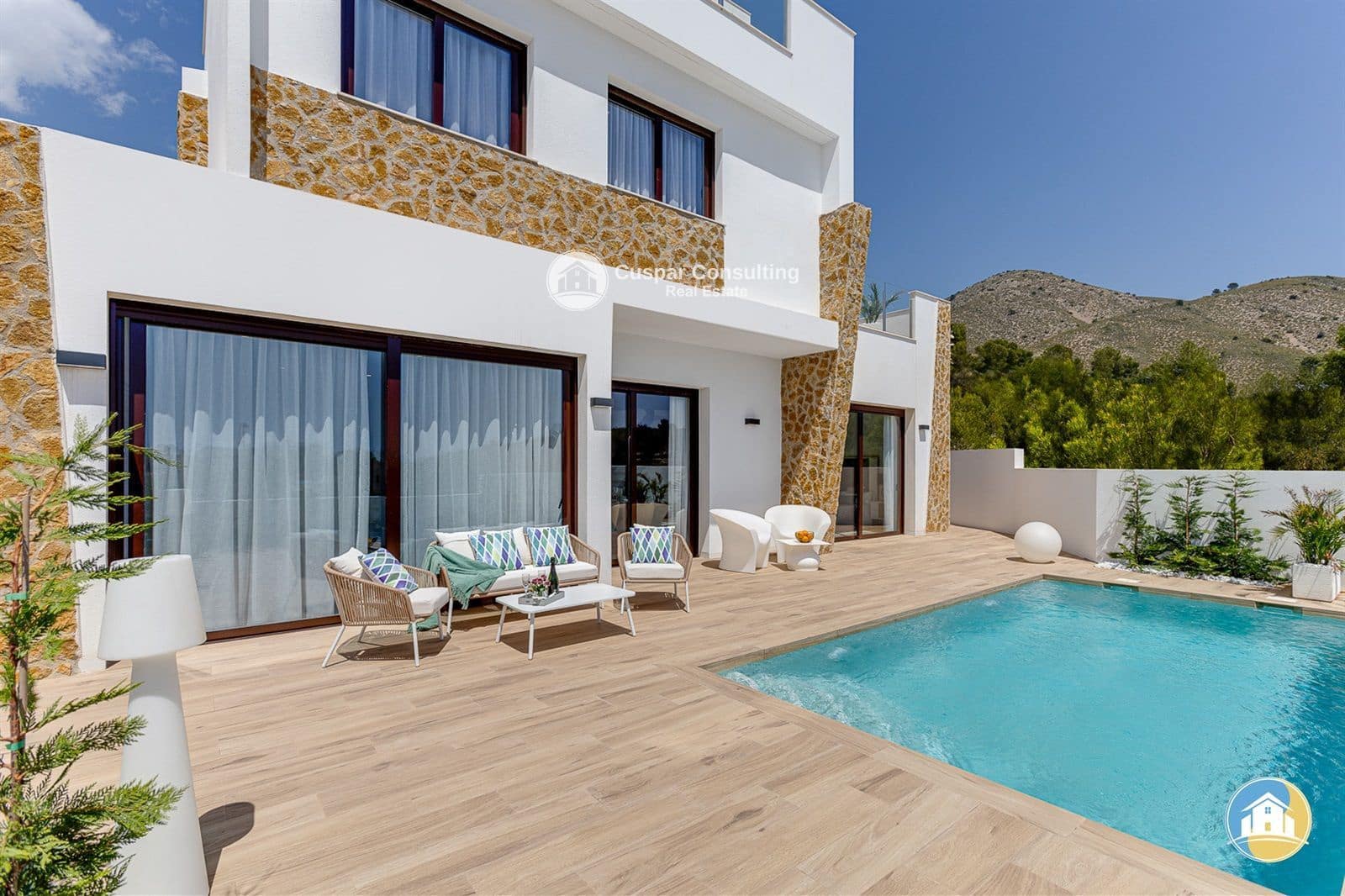 3 bedroom Villa for sale in Finestrat with pool garage - € 540,000 (Ref: 8555838)