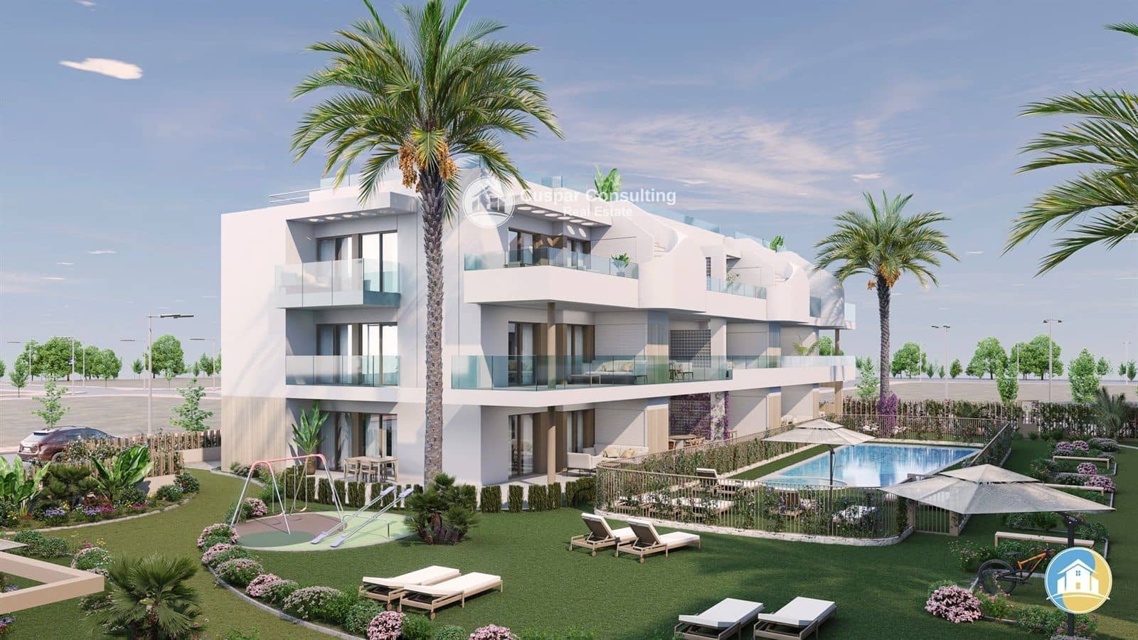 3 quarto Penthouse para venda em Pilar de la Horadada com piscina garagem - 299 000 € (Ref: 8555849)