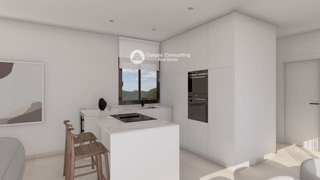 3 quarto Moradia para venda em Finestrat Pueblo, Finestrat com piscina garagem - 565 000 € (Ref: 8555856)