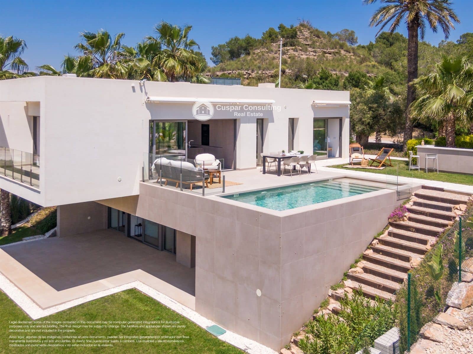 3 bedroom Villa for sale in Orihuela Costa with pool garage - € 985,000 (Ref: 8555858)
