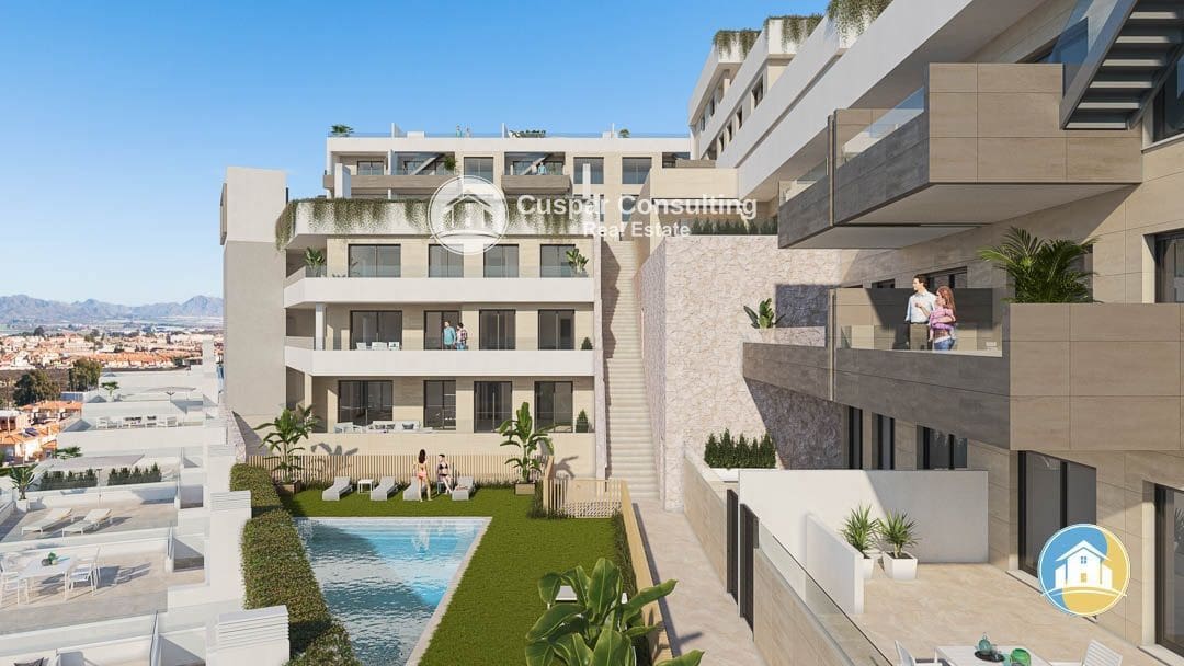 3 bedroom Flat for sale in Aguilas with pool garage - € 288,000 (Ref: 8555867)