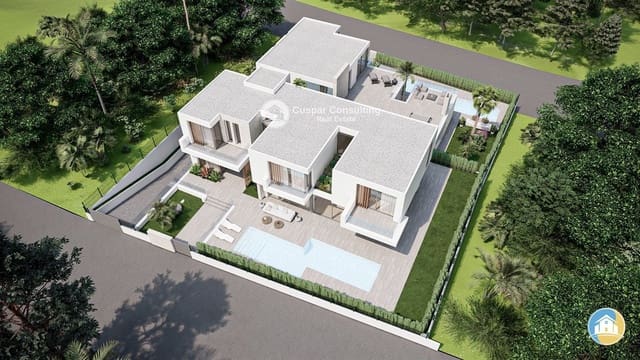 4 bedroom Villa for sale in Albir, Alfaz del Pi / L'Alfàs del Pi with pool garage - € 1,950,000 (Ref: 8555869)