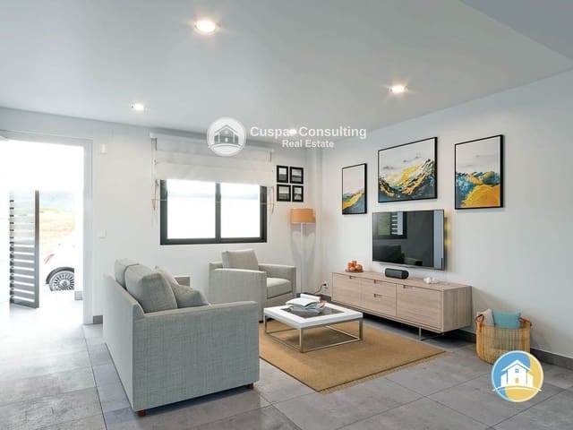 4 soverom Villa til salgs i Los Belones, Cartagena med svømmebasseng garasje - € 335 000 (Ref: 8555871)