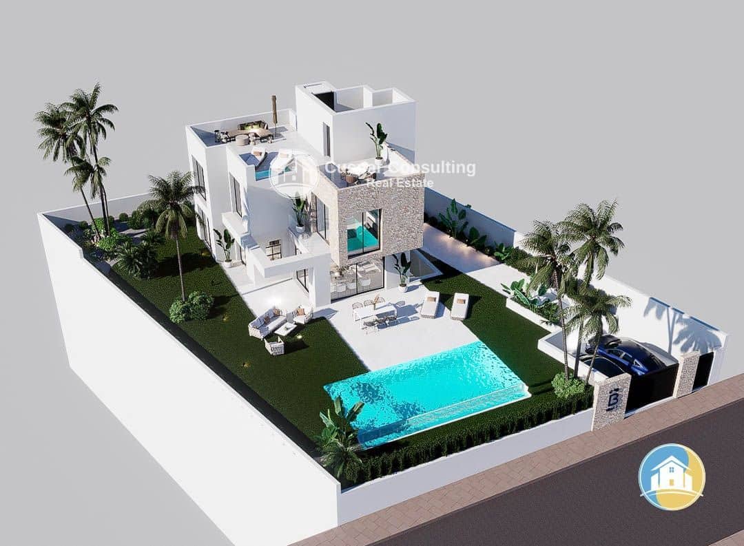 3 soverom Villa til salgs i Finestrat med svømmebasseng garasje - € 699 900 (Ref: 8555872)