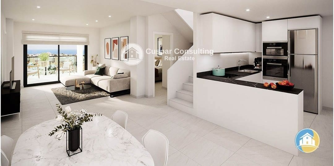 2 soverom Leilighet til salgs i Torrevieja med svømmebasseng garasje - € 285 000 (Ref: 8555878)