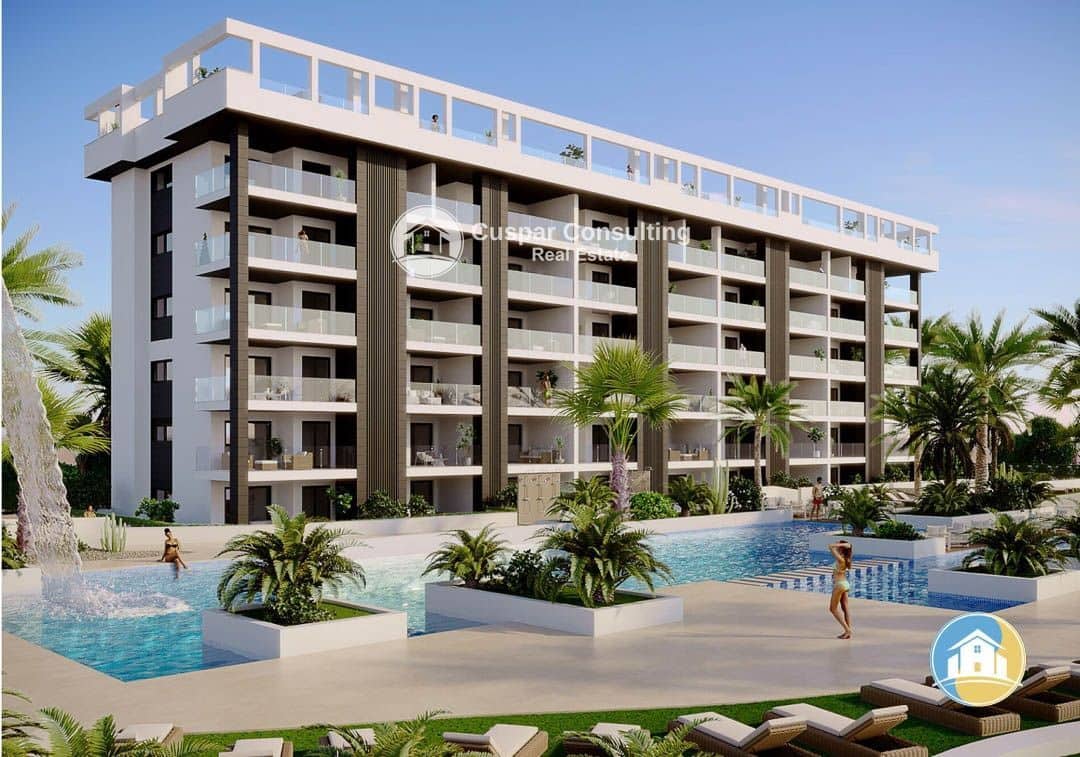 2 soverom Leilighet til salgs i Torrevieja med svømmebasseng garasje - € 285 000 (Ref: 8555878)