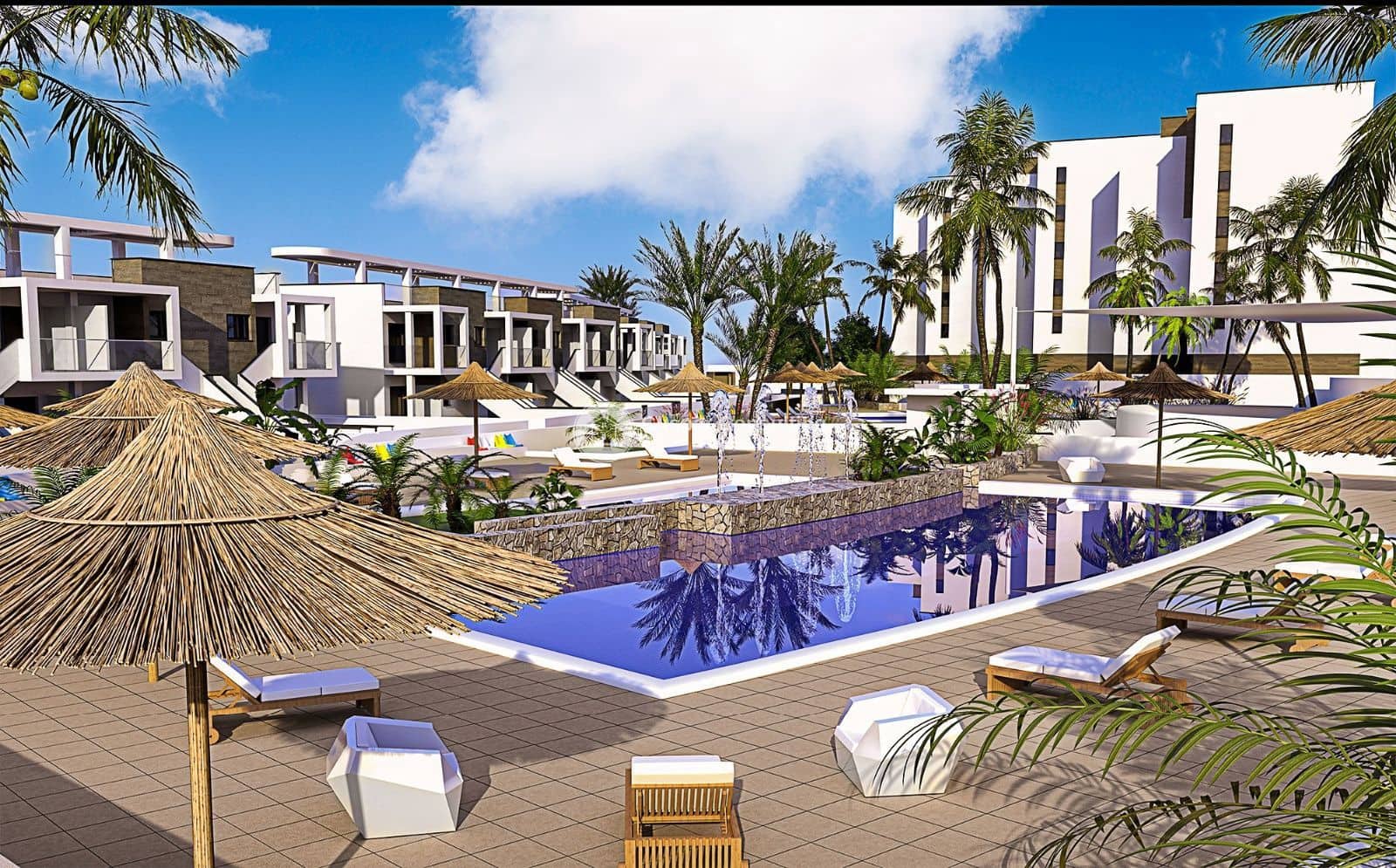 2 soverom Leilighet til salgs i Torre de la Horadada med svømmebasseng garasje - € 325 000 (Ref: 8555890)