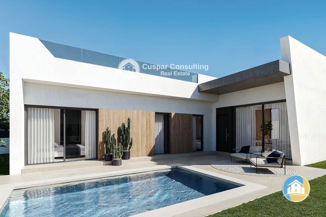 3 soveværelse Villa til salg i San Miguel de Salinas med swimmingpool garage - € 399.900 (Ref: 8555902)