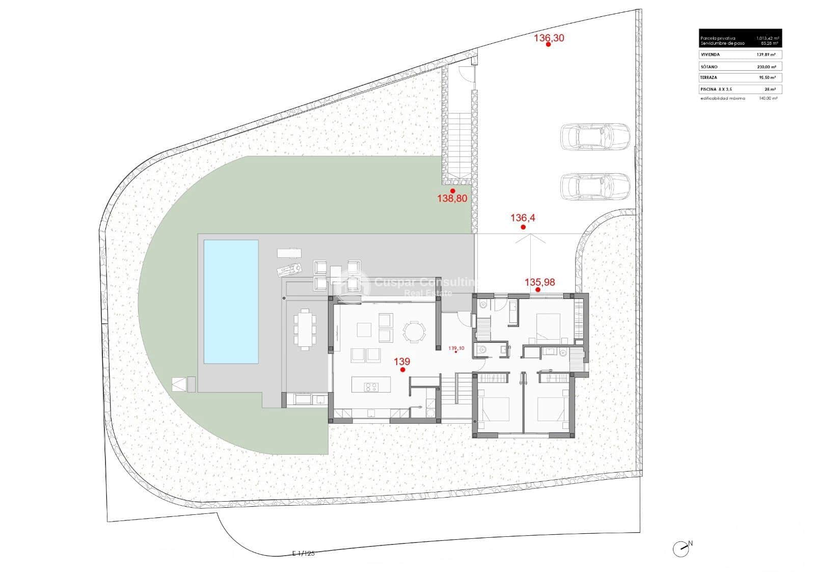 3 Zimmer Villa zu verkaufen in Orihuela Costa mit Pool Garage - 1.200.000 € (Ref: 8555907)