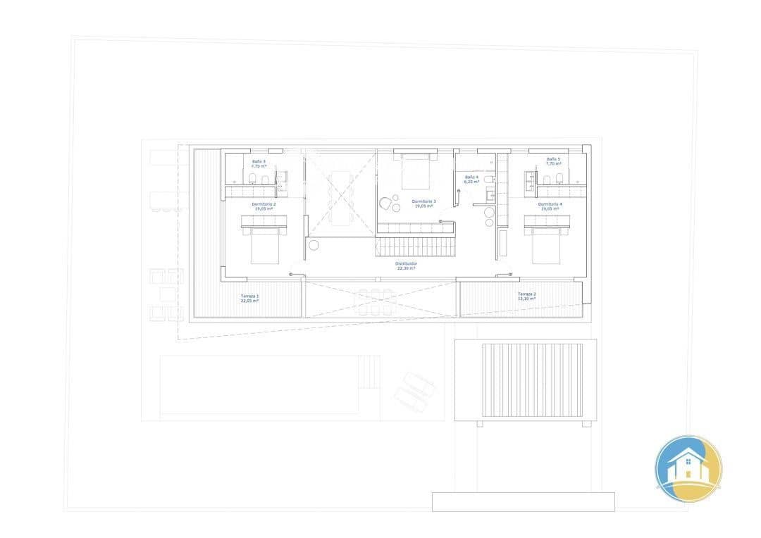 4 soveværelse Villa til salg i Cabo Roig med swimmingpool garage - € 1.990.000 (Ref: 8555934)