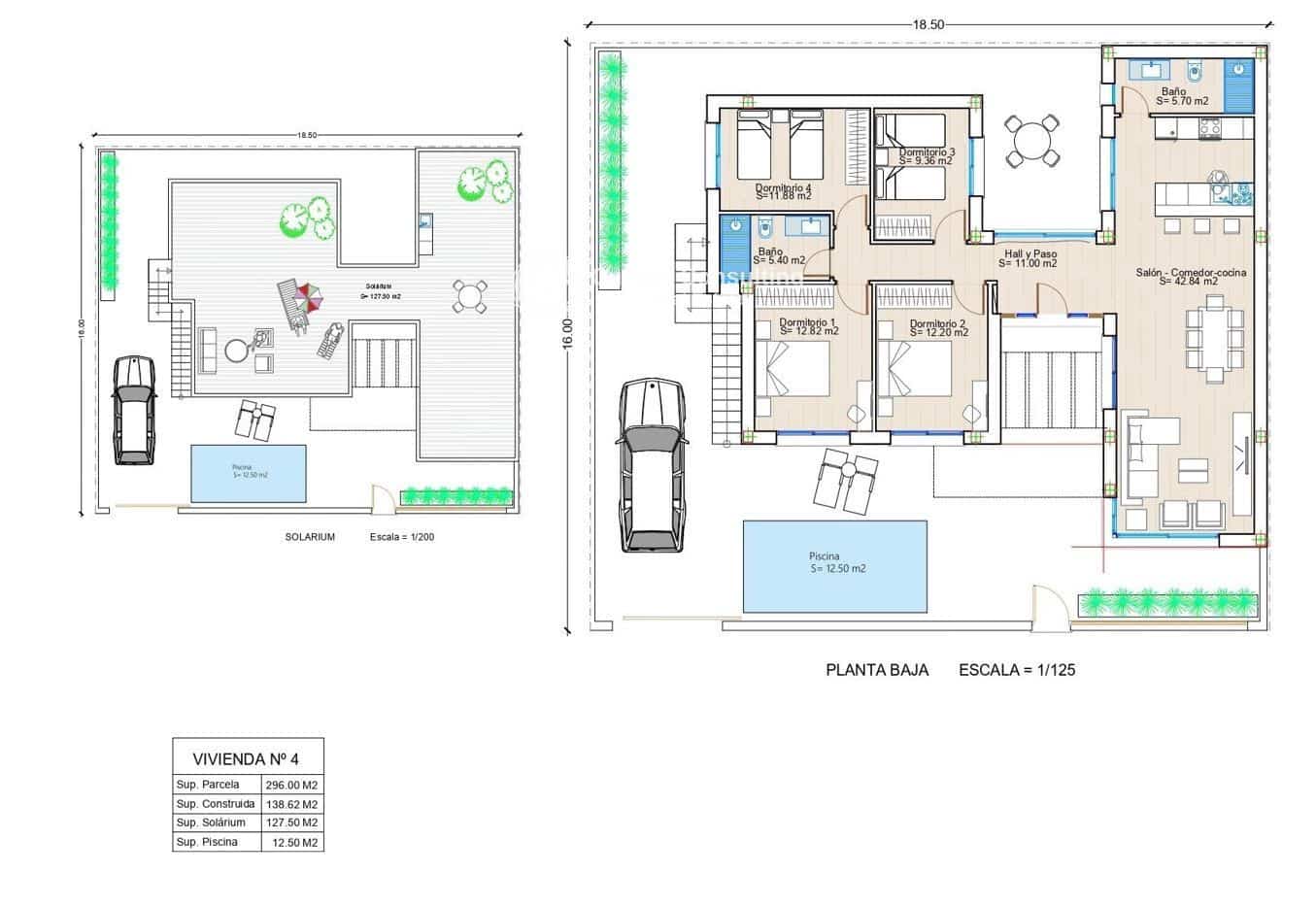 4 bedroom Villa for sale in Torre-Pacheco with pool garage - € 420,000 (Ref: 8555945)