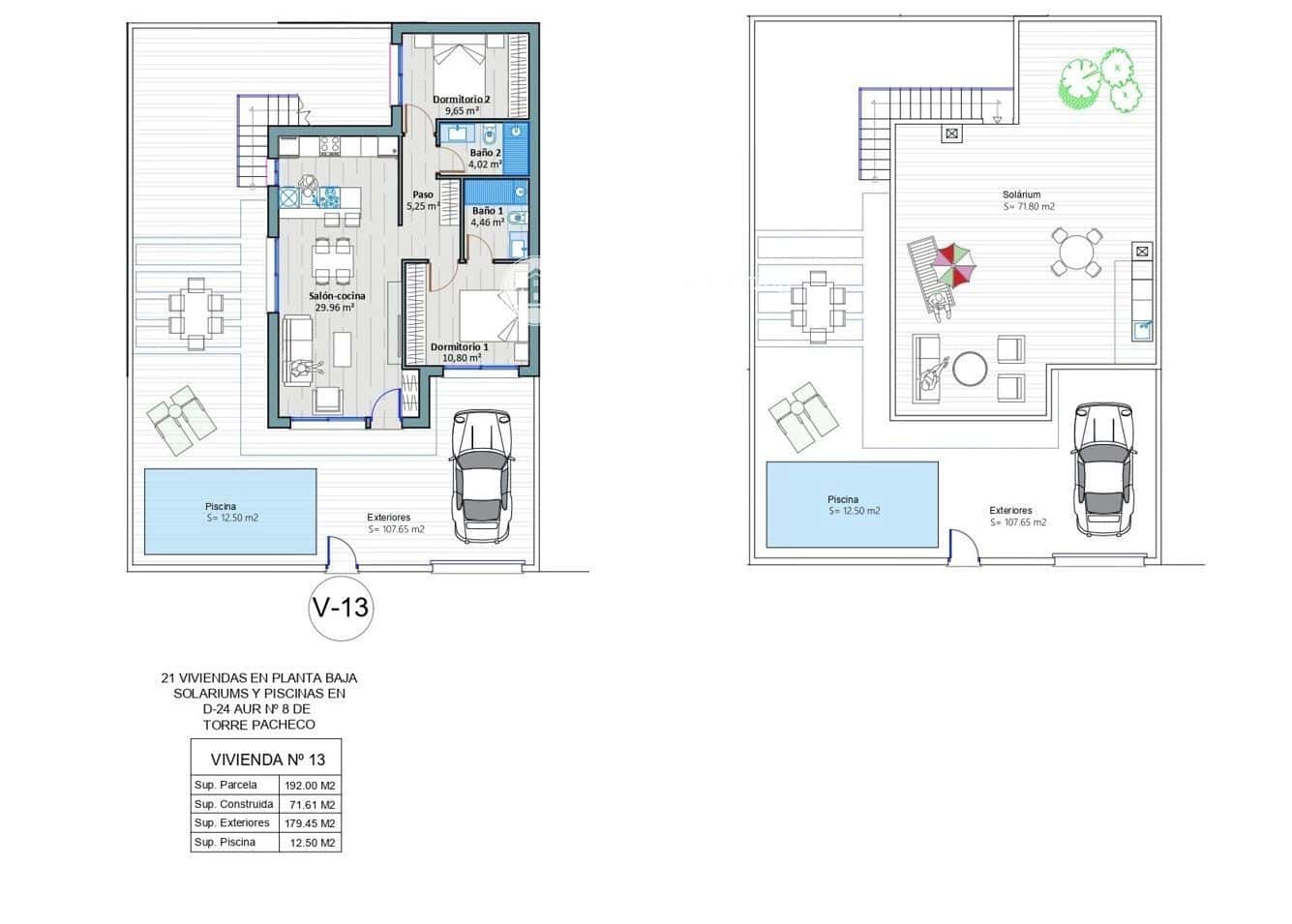 4 bedroom Villa for sale in Torre-Pacheco with pool garage - € 420,000 (Ref: 8555945)