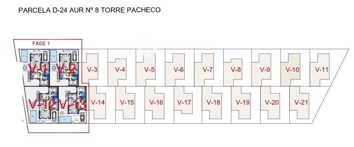 4 bedroom Villa for sale in Torre-Pacheco with pool garage - € 420,000 (Ref: 8555945)