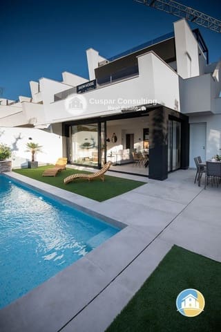 3 slaapkamer Villa te koop in Santiago de la Ribera, San Javier met zwembad garage - € 595.000 (Ref: 8555947)
