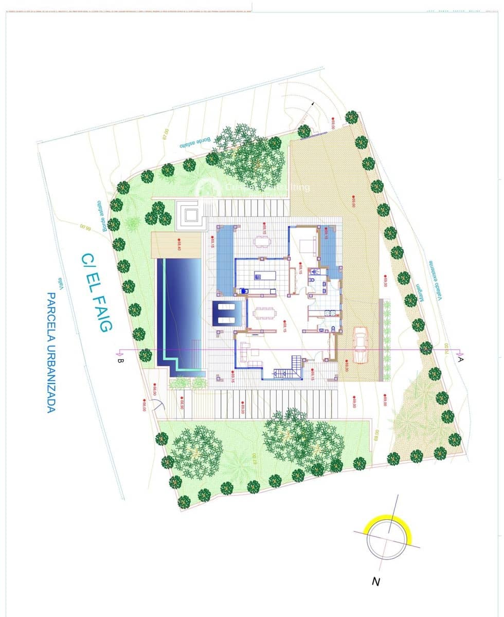 4 soverom Villa til salgs i Benissa med svømmebasseng garasje - € 2 260 000 (Ref: 8555959)