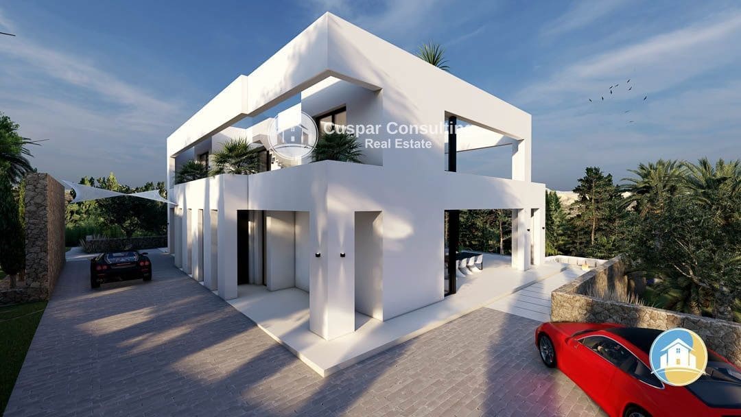 4 soverom Villa til salgs i Benissa med svømmebasseng garasje - € 2 260 000 (Ref: 8555959)