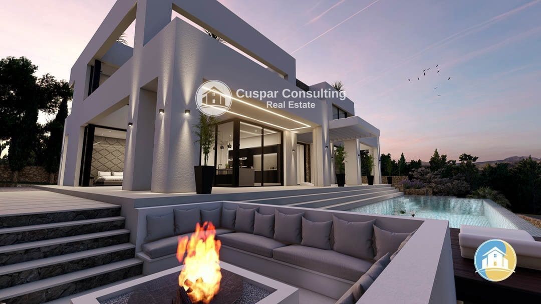 4 soverom Villa til salgs i Benissa med svømmebasseng garasje - € 2 260 000 (Ref: 8555959)