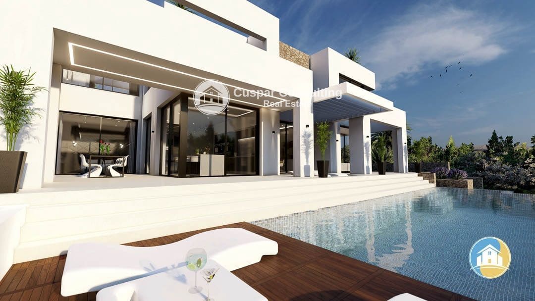 4 soverom Villa til salgs i Benissa med svømmebasseng garasje - € 2 260 000 (Ref: 8555959)