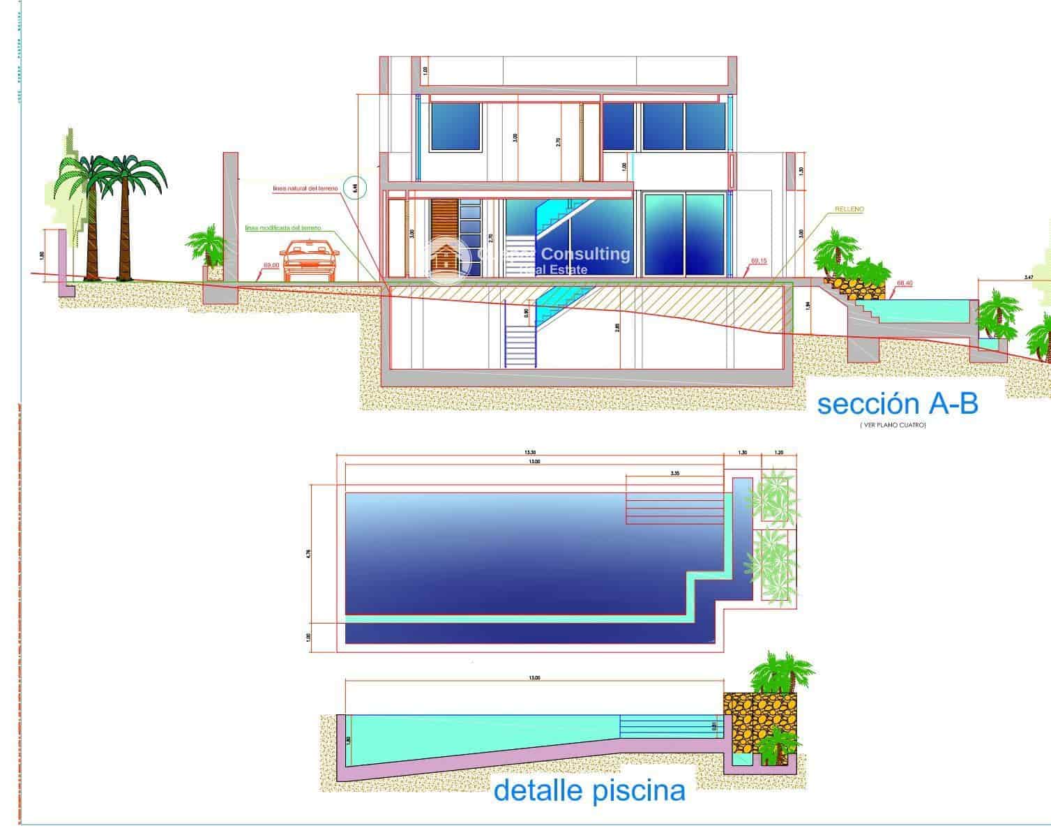 4 soverom Villa til salgs i Benissa med svømmebasseng garasje - € 2 260 000 (Ref: 8555959)