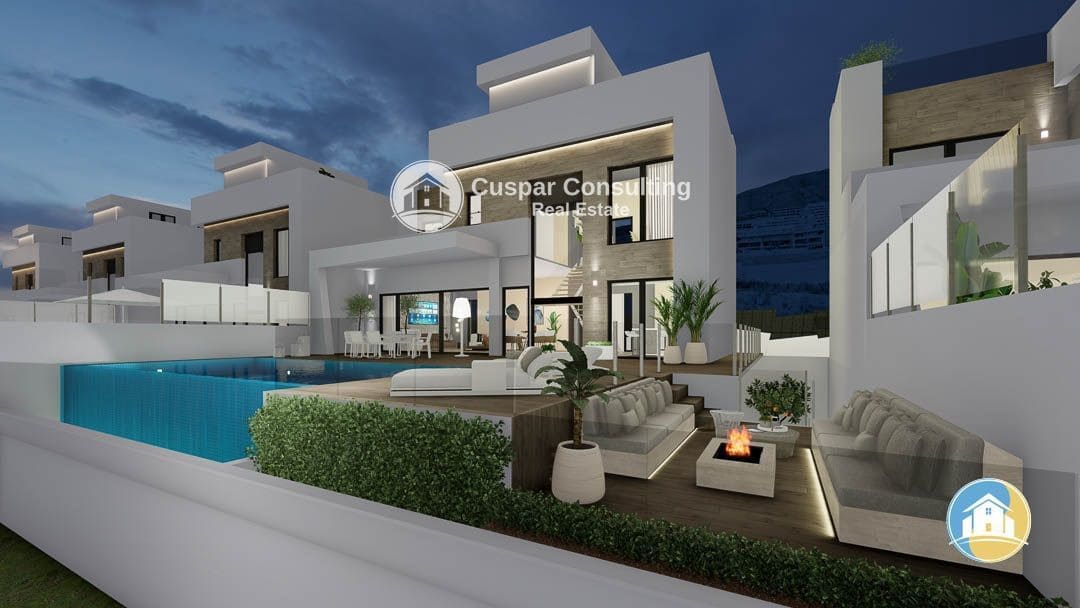 4 sovrum Villa till salu i Finestrat med pool - 1 400 000 € (Ref: 8555961)