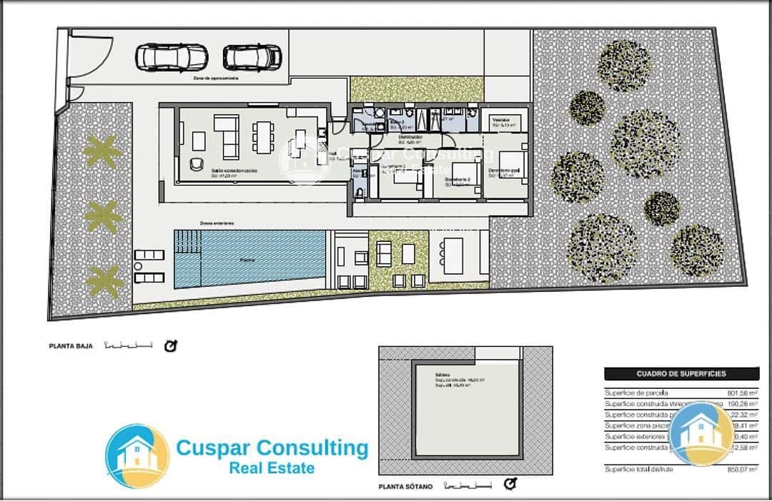 3 soverom Villa til salgs i Pinar de Campoverde med svømmebasseng garasje - € 775 000 (Ref: 8555972)