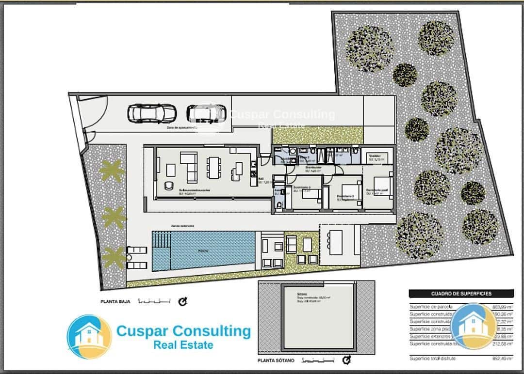 3 soverom Villa til salgs i Pinar de Campoverde med svømmebasseng garasje - € 775 000 (Ref: 8555972)