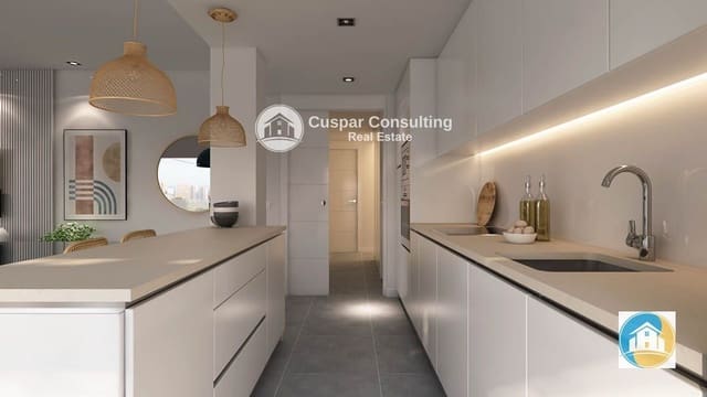 2 slaapkamer Flat te koop in Finestrat met zwembad garage - € 440.000 (Ref: 8555988)