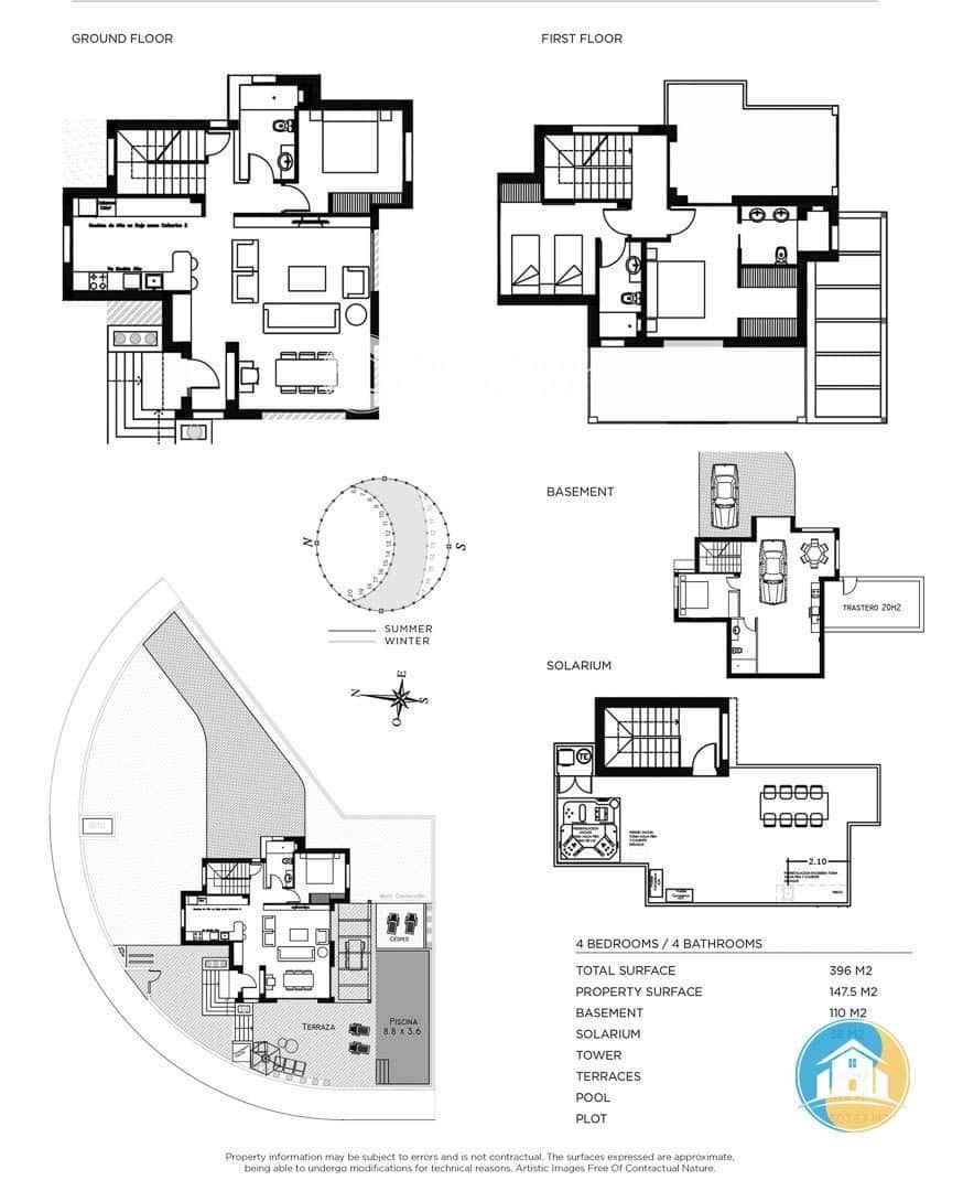 4 soveværelse Villa til salg i Ciudad Quesada med swimmingpool garage - € 975.693 (Ref: 8555989)