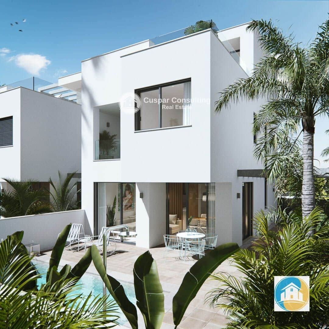 4 sypialnia Willa na sprzedaż w Torre de la Horadada z basenem garażem - 1 250 000 € (Ref: 8555995)