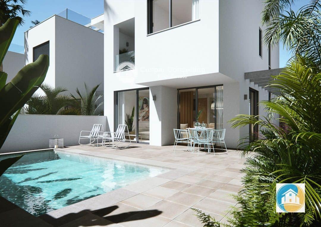 4 sypialnia Willa na sprzedaż w Torre de la Horadada z basenem garażem - 1 250 000 € (Ref: 8555995)