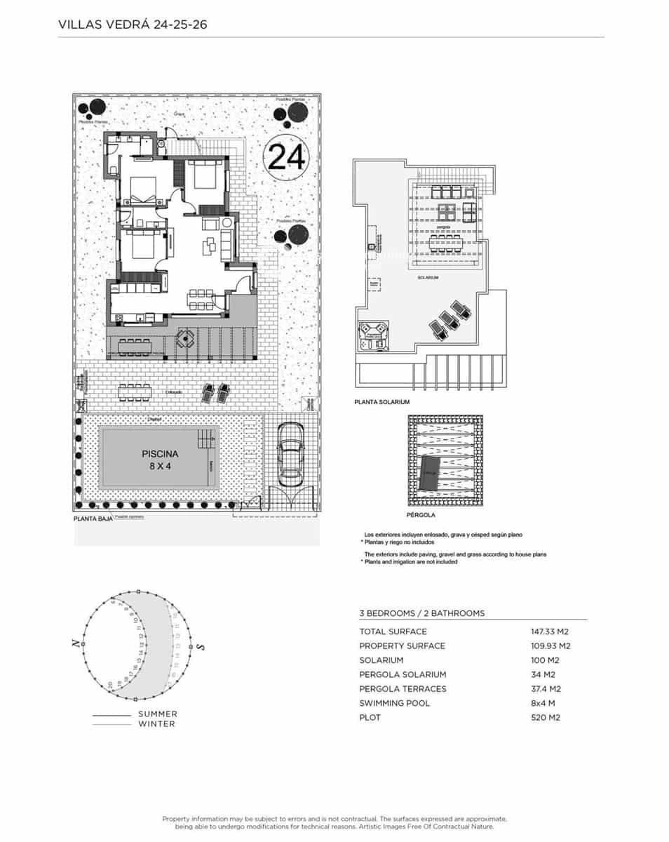 3 quarto Moradia para venda em Ciudad Quesada com piscina garagem - 632 000 € (Ref: 8556011)