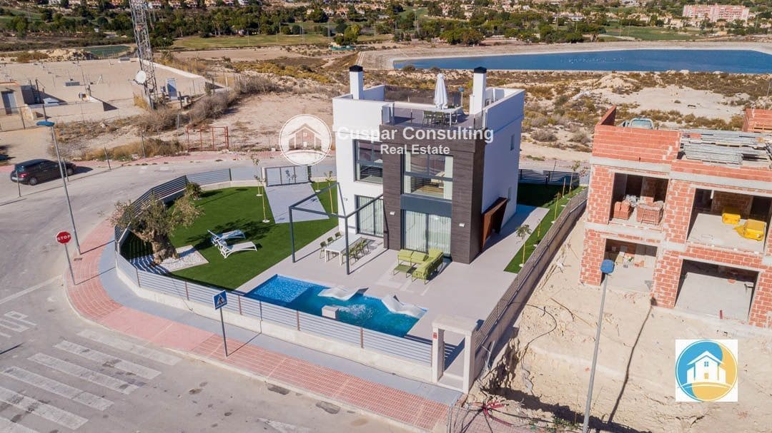 3 bedroom Villa for sale in Muchamiel / Mutxamel with pool garage - € 450,000 (Ref: 8556024)