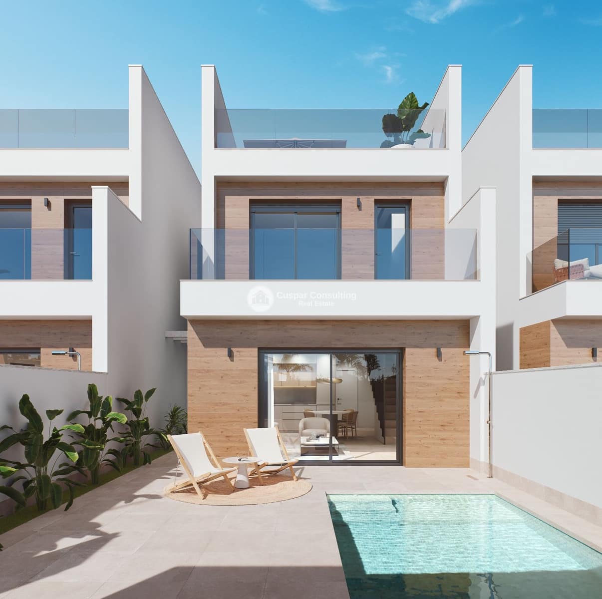 3 sovrum Hus till salu i San Pedro del Pinatar med pool - 345 000 € (Ref: 8556026)