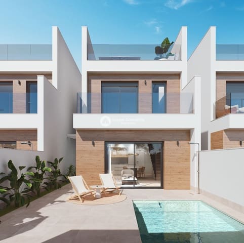 3 bedroom Townhouse for sale in San Pedro del Pinatar ciudad, San Pedro del Pinatar with pool - € 345,000 (Ref: 8556026)