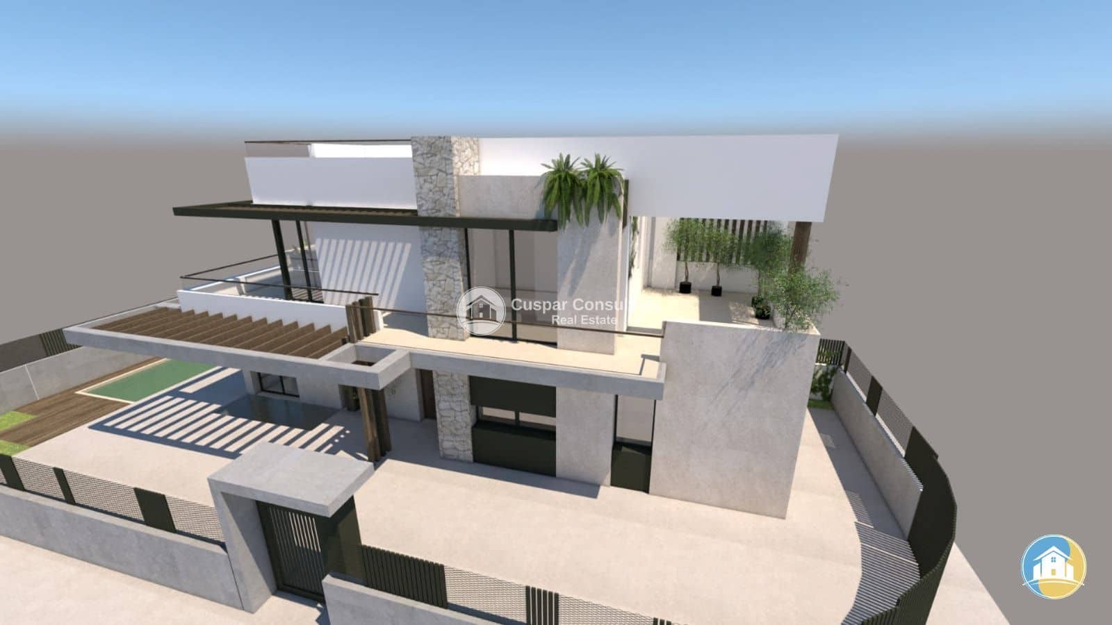 3 slaapkamer Villa te koop in Los Alcazares met zwembad garage - € 587.900 (Ref: 8571017)