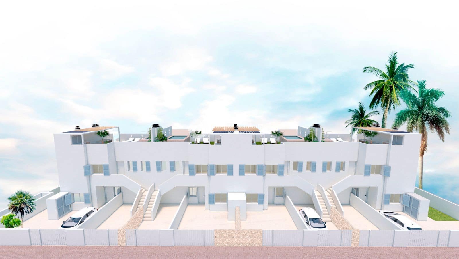 3 sovrum Takvåning till salu i Torre de la Horadada med pool garage - 395 000 € (Ref: 8577858)