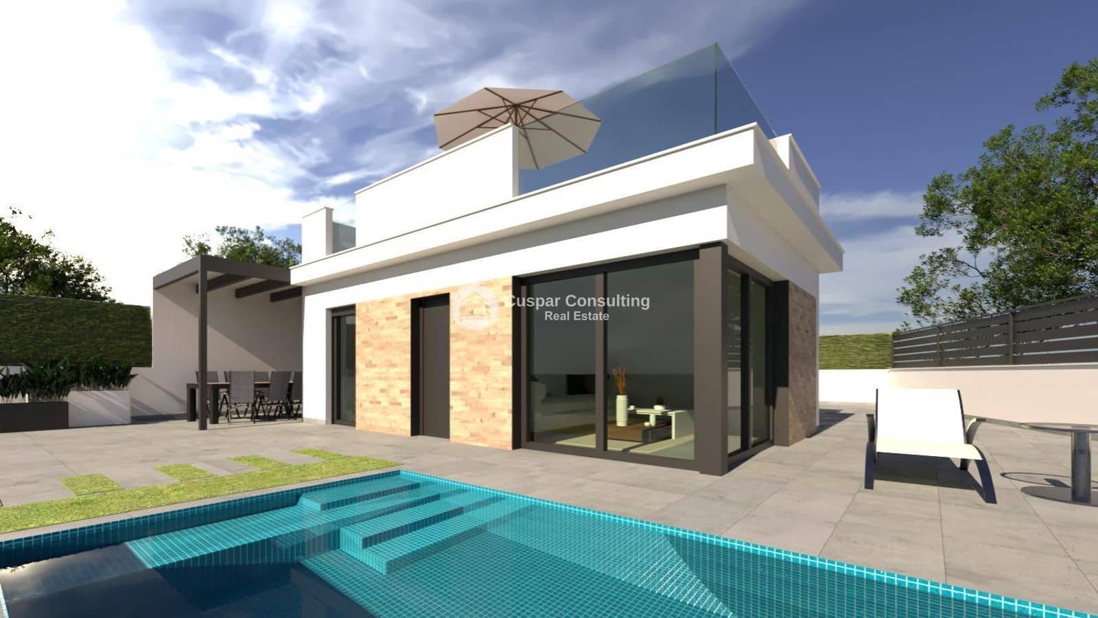 3 quarto Moradia para venda em Los Alcazares com piscina garagem - 349 000 € (Ref: 8596809)