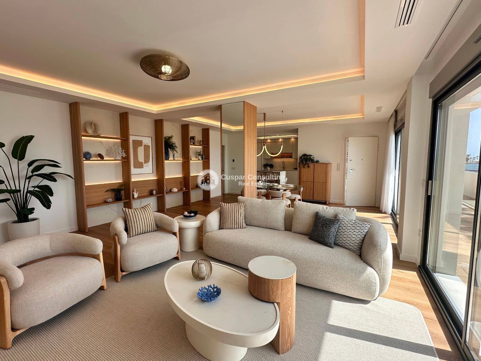 3 soveværelse Lejlighed til salg i La Manga del Mar Menor med swimmingpool garage - € 543.000 (Ref: 8623148)