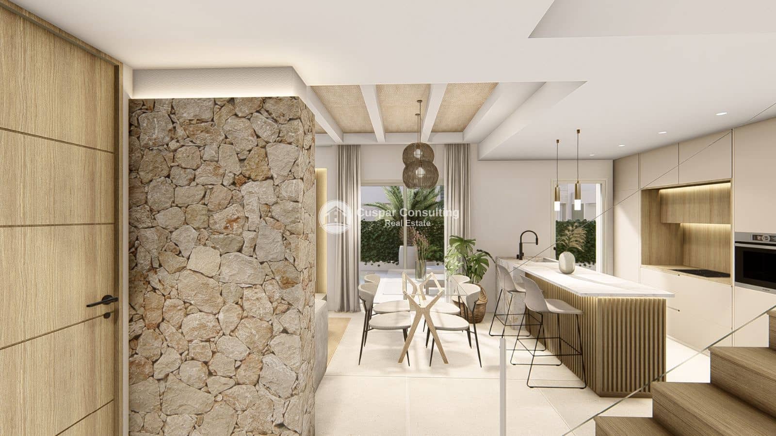 3 soveværelse Byhus til salg i Ciudad Quesada med swimmingpool garage - € 389.000 (Ref: 8623735)