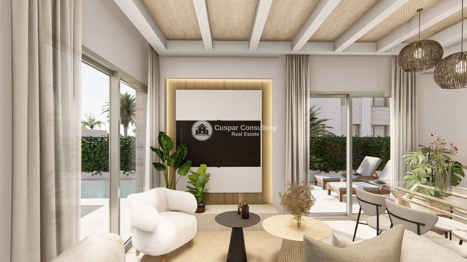 3 soveværelse Byhus til salg i Ciudad Quesada med swimmingpool garage - € 389.000 (Ref: 8623735)