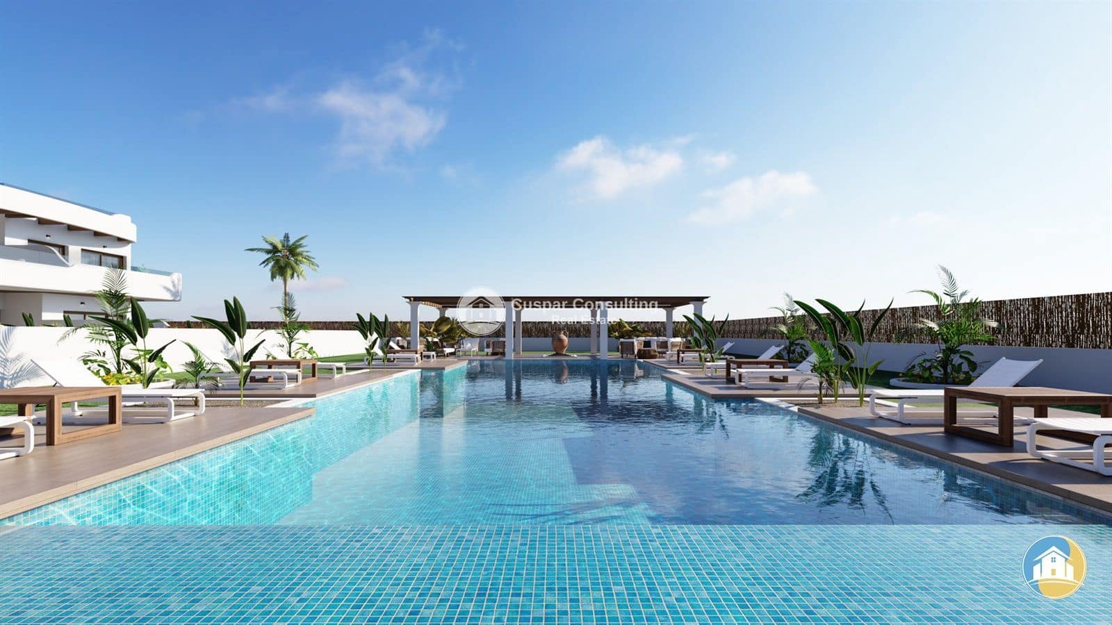 3 soveværelse Penthouse til salg i Los Alcazares med swimmingpool garage - € 304.000 (Ref: 8625410)