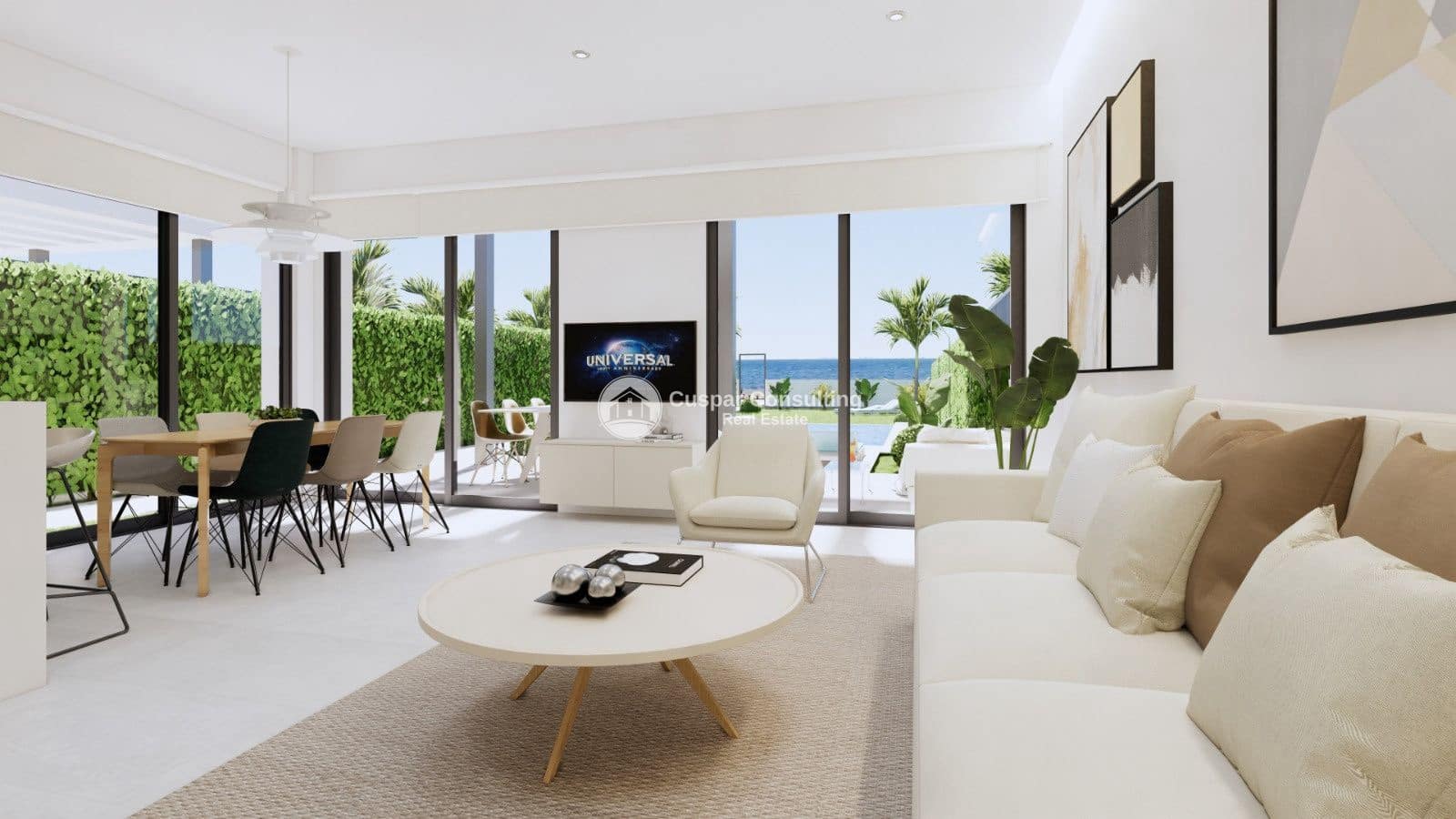 3 soveværelse Villa til salg i Los Alcazares med swimmingpool garage - € 1.390.000 (Ref: 8626210)