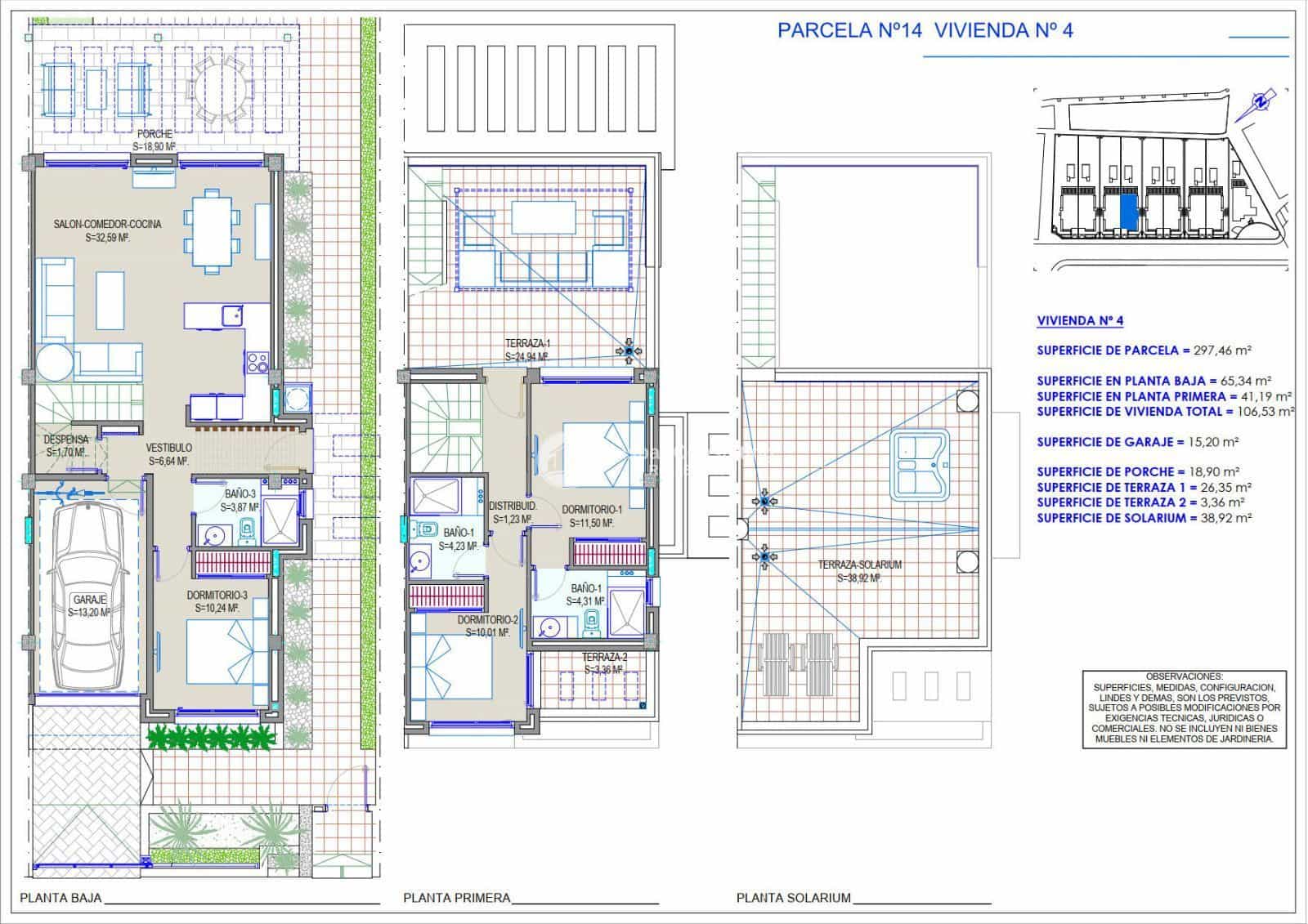 3 soveværelse Villa til salg i Los Alcazares med swimmingpool garage - € 1.390.000 (Ref: 8626210)