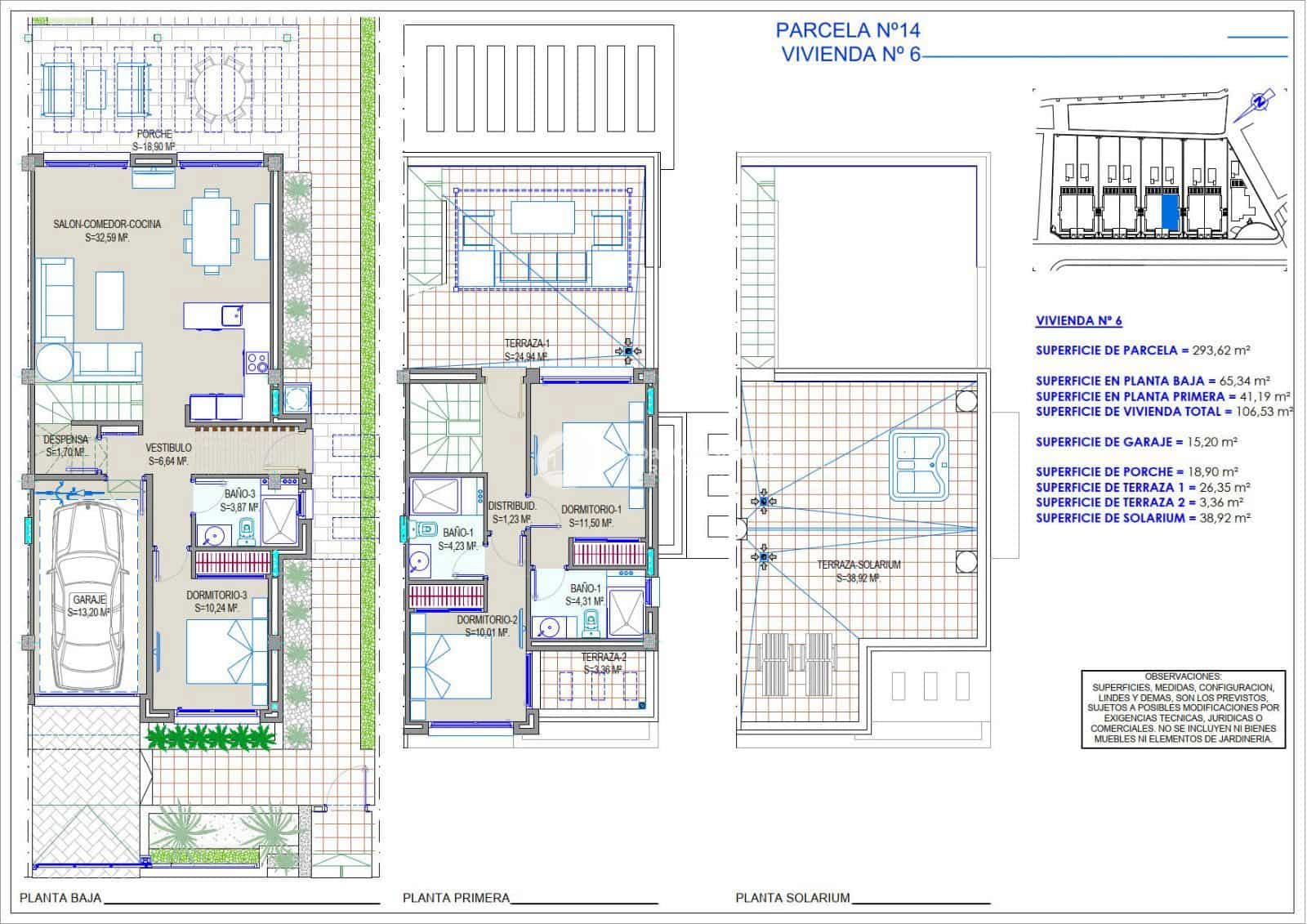 3 soveværelse Villa til salg i Los Alcazares med swimmingpool garage - € 1.390.000 (Ref: 8626210)
