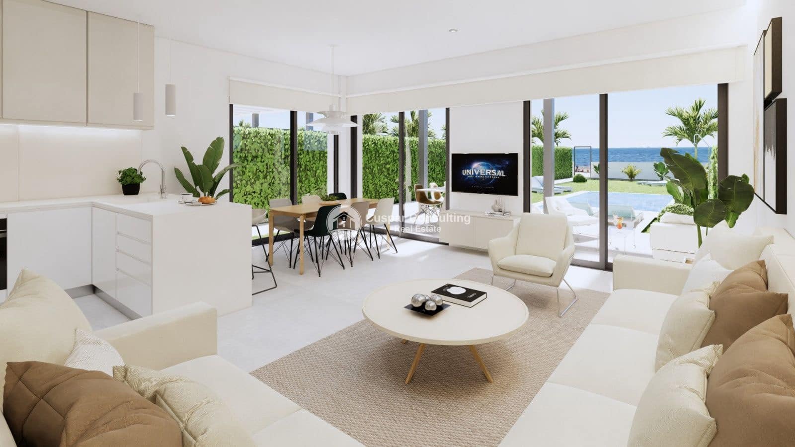 3 soveværelse Villa til salg i Los Alcazares med swimmingpool garage - € 1.390.000 (Ref: 8626210)