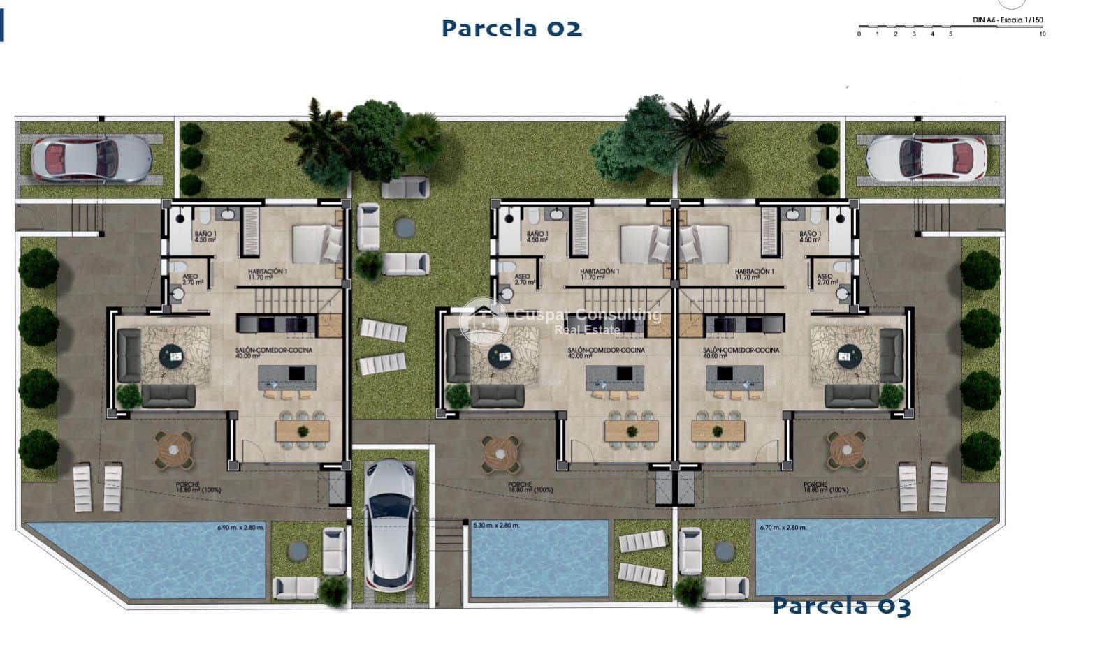 3 quarto Moradia para venda em Dolores com piscina garagem - 459 000 € (Ref: 8628180)